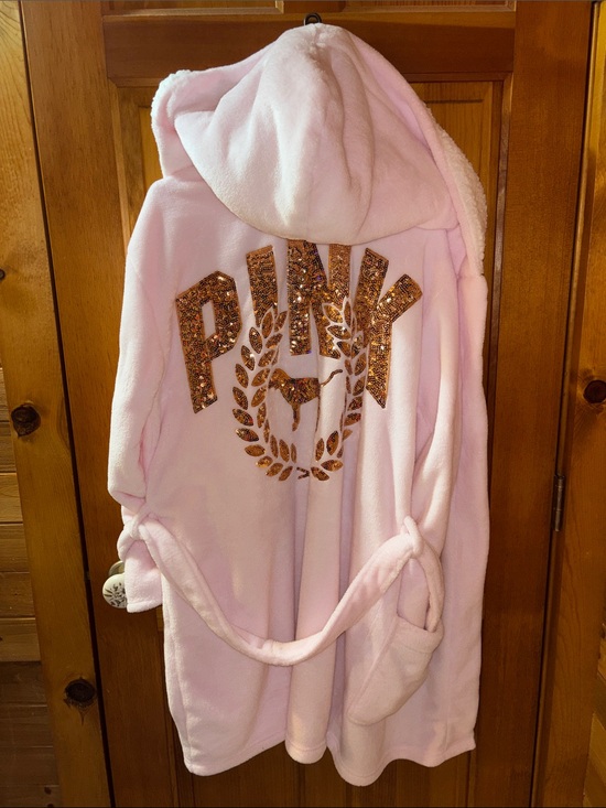 PINK Victoria's Secret Other - Kids Pink Hooded Robe